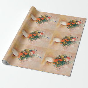 Papier Cadeau Vase des fleurs de Redon Post-impressionniste