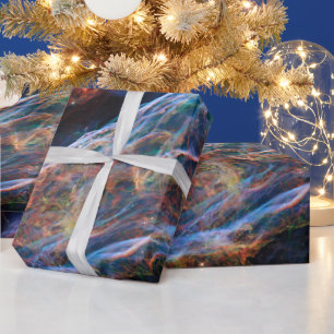 Papier Cadeau Veil Nebula Supernova Reste Télescope Hubble