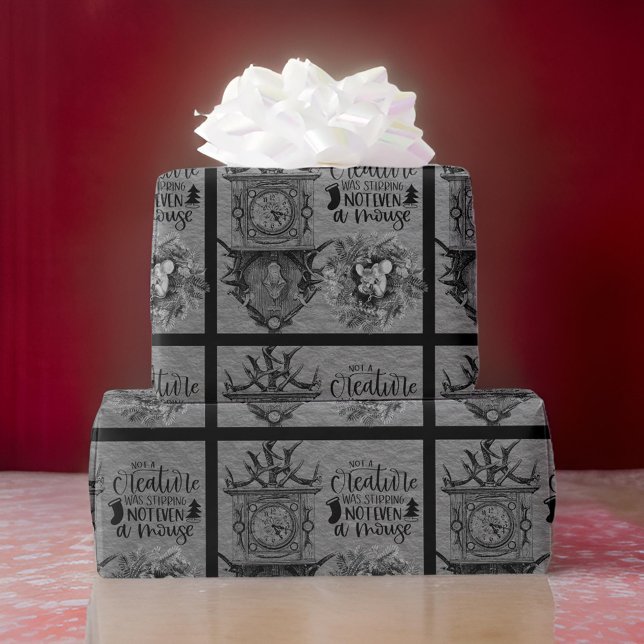 Papier Cadeau Veille de Noël (Twas the Night Before Christmas)