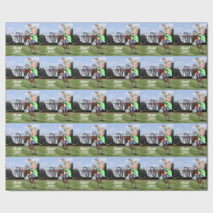 PAPIER CADEAU VÉLO TRUMP 2020