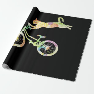 Papier Cadeau Vélo vélo de chat - Votre collection de cadeaux