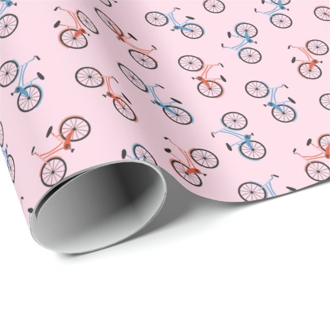 Papier Cadeau Vélos (Coin rond)
