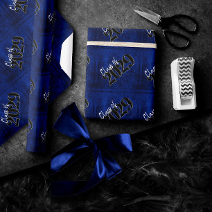 Papier Cadeau Velvet Grad   Sapphire Blue Dark Jewk Tone Grunge