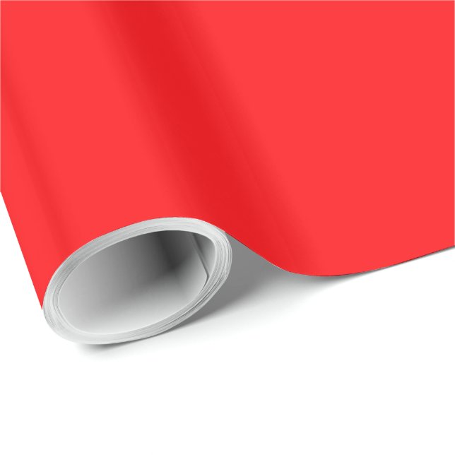Papier Cadeau Velvet rouge Noël (Coin rond)