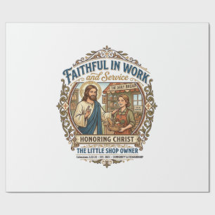 Papier Cadeau Vendeur d'artisanat Jésus Etsy Fabricant de chemis