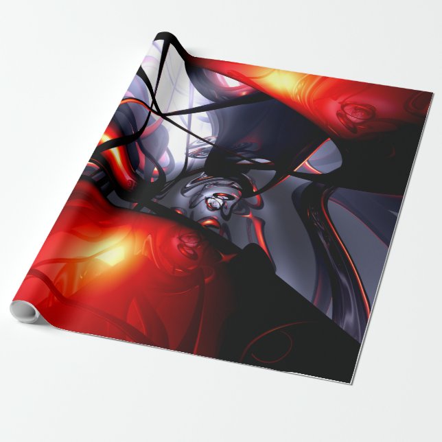 Papier Cadeau Venom tourbillon Abstrait (Déroulé)