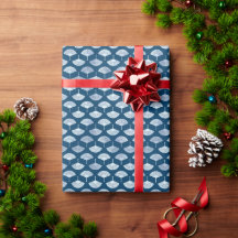 Ventilateurs bleu serein : enveloppement cadeau in
