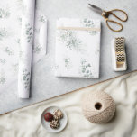 Papier Cadeau Verdure Eucalyptus Élégant<br><div class="desc">Papier d'emballage élégant Eucalyptus Verdure. Articles assortis disponibles.</div>