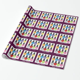 Papier Cadeau Vernis à ongles