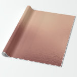 Papier Cadeau Verre rose or verre minimaliste cuivre peau blush<br><div class="desc">Minimalisme et élégance Glam et papier d'enveloppement chic et délicat</div>