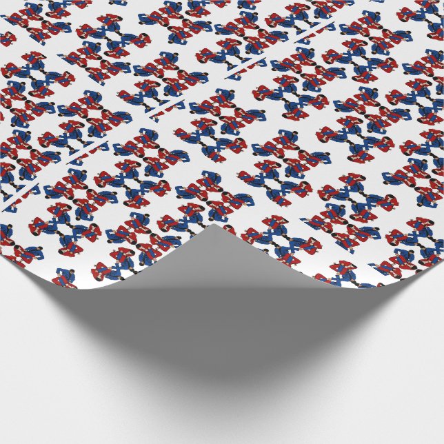 Papier Cadeau Verrouillage BJJ Leg (Coin)