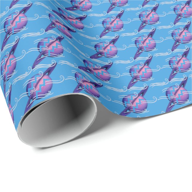 Papier Cadeau Verseau (Coin rond)