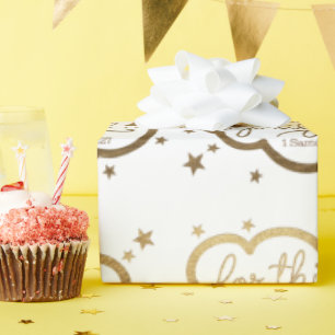 Papier Cadeau verset biblique de 1 Samuel 1:27