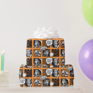 Papier Cadeau Version comique Votre visage Anniversaire Papier d