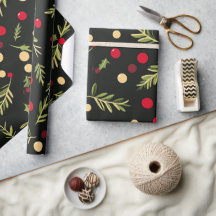 Vert et noir festif Noël