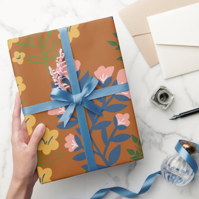 Papier Cadeau Vibe Bohème (Cadeaux)