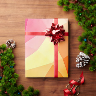 Papier Cadeau Vibrant Geometric Abstract