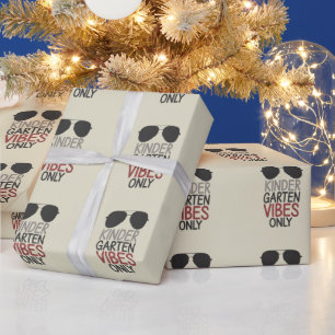 Papier Cadeau Vibres de maternelle uniquement pour la rentrée sc