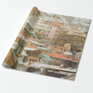 Papier Cadeau Vieilles bâtisses historiques de Tbilissi. Caucase