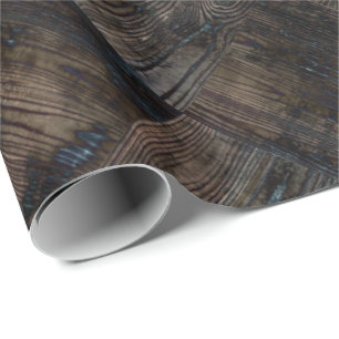 Papier Cadeau Vieilles planches, vieux bois, bois vieilli, bois