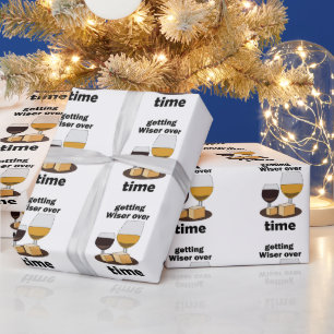 Papier Cadeau Vieilli à la perfection Devenir plus sage avec le