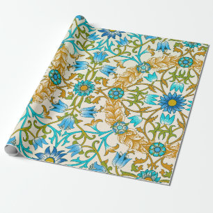 Papier Cadeau Vigne par William Morris, Art textile vintage