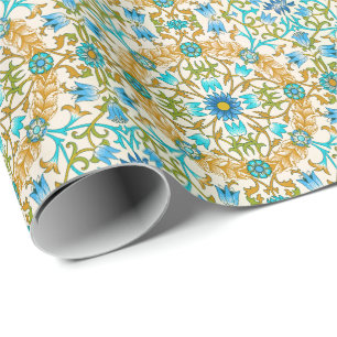 Papier Cadeau Vigne par William Morris, Art textile vintage