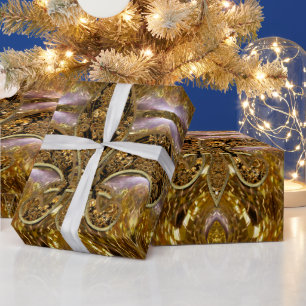 Papier Cadeau Vilposh Fleur Baroque à 5 mètres