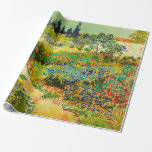 Papier Cadeau Vincent Van Gogh Garden à Arles<br><div class="desc">Vincent Van Gogh Garden at Arles Wrapping Paper</div>