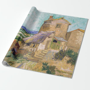 Papier Cadeau Vincent van Gogh - Le Vieux Moulin