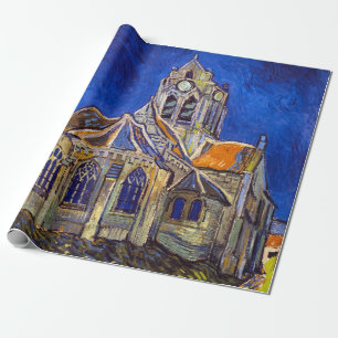Papier Cadeau Vincent van Gogh - L'église d'Auvers-sur-Oise