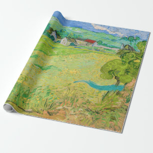 Papier Cadeau Vincent van Gogh - Vue des Vessenots près d'Auvers