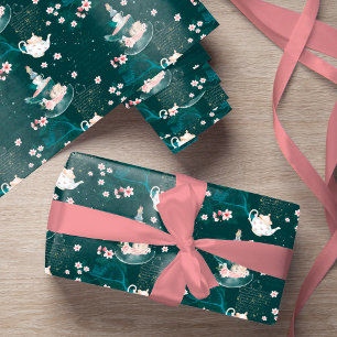 Papier Cadeau Vintage Alice In Wonderland Magical Decoupage