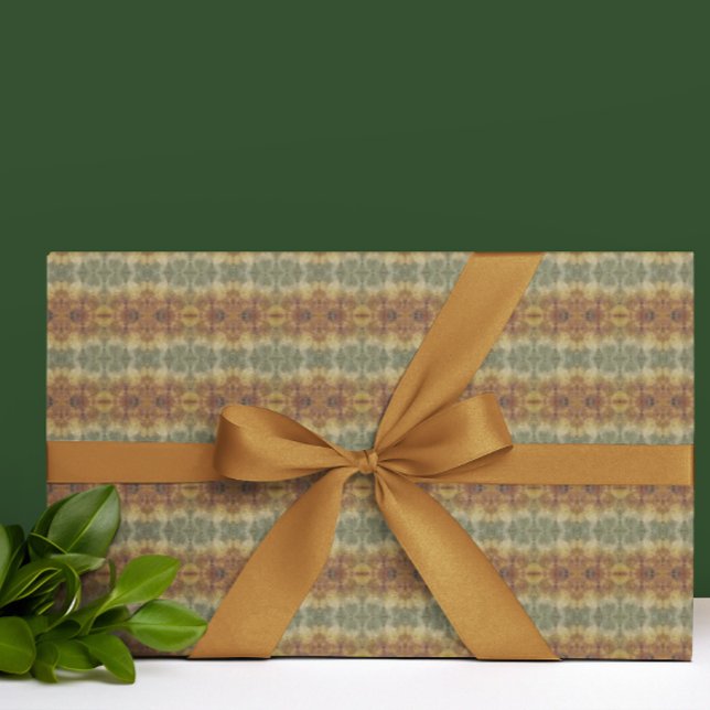 Papier Cadeau Vintage Antique Damask All Occasion  (Créateur téléchargé)