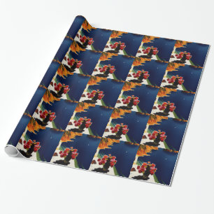 Papier Cadeau Vintage Capri Italie Voyage