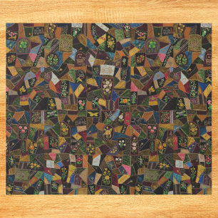 Papier Cadeau Vintage Crazy Quilt