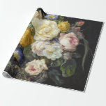 Papier Cadeau Vintage Floral Wrapping Paper<br><div class="desc">This beautiful vintage floral print on the wrapping paper is large enough to make several packages look different, and coordinating with each other! Use this gorgeous paper to wrap that special gift for your mom, sister, daughter, grandmother, auntie! The paper sets the tone for the special gift inside. This paper...</div>