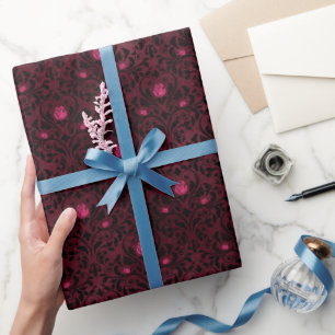 Papier Cadeau Vintage gothique d'automne
