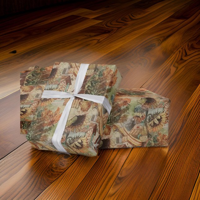 Papier Cadeau Vintage Hansel et Gretel (Créateur téléchargé)