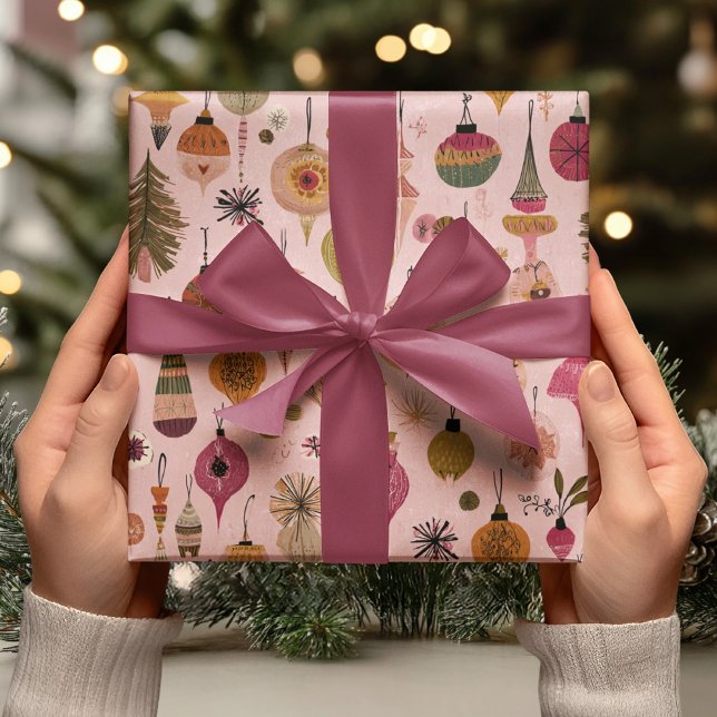 Papier Cadeau Vintage Ornament Pattern (Créateur téléchargé)