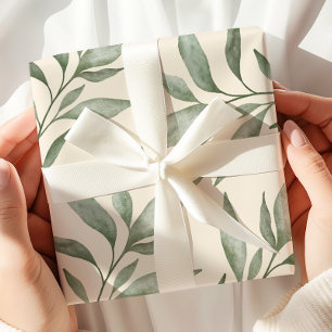 Papier Cadeau Vintage verdure Botanique