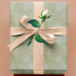 Papier Cadeau Vintage Victorian Smokey Green Faded Damask<br><div class="desc">Vintage Smokey Green antique fondu damassé arrière - plan. Parfait pour le chic shabby,  le français de campagne,  la ferme et tant d'autres décor doux et romantique. Le papier d'enveloppement est très agréable pour les cadeaux romantiques comme le mariage,  les douches et les anniversaires.</div>