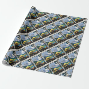 Papier Cadeau Vintage voyage Autriche