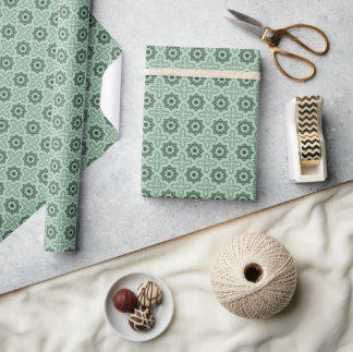 Papier cadeau Vintage Winter Stars