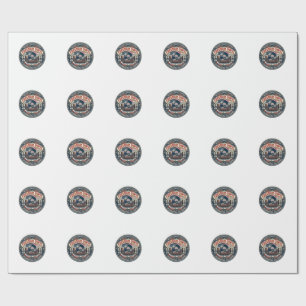 Papier Cadeau Vinyle de liberté patriotique Disque vinyle patrio