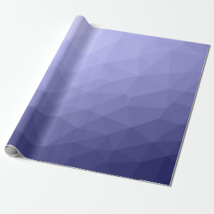Papier Cadeau Violet bleu maille foncé motif géométrique
