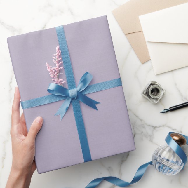 Papier Cadeau Violet Clair Texturé (Cadeaux)