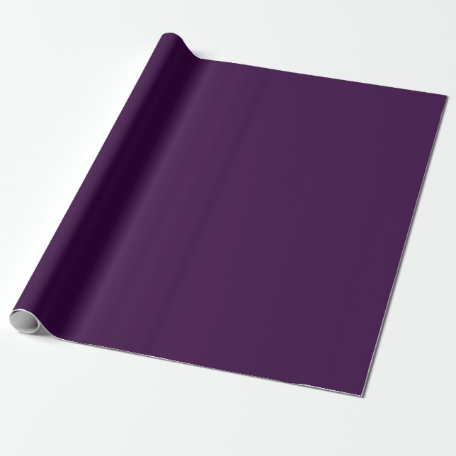 Papier Cadeau Violet foncé (Déroulé)