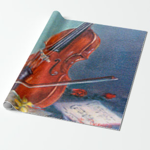 Papier Cadeau Violon/Violon