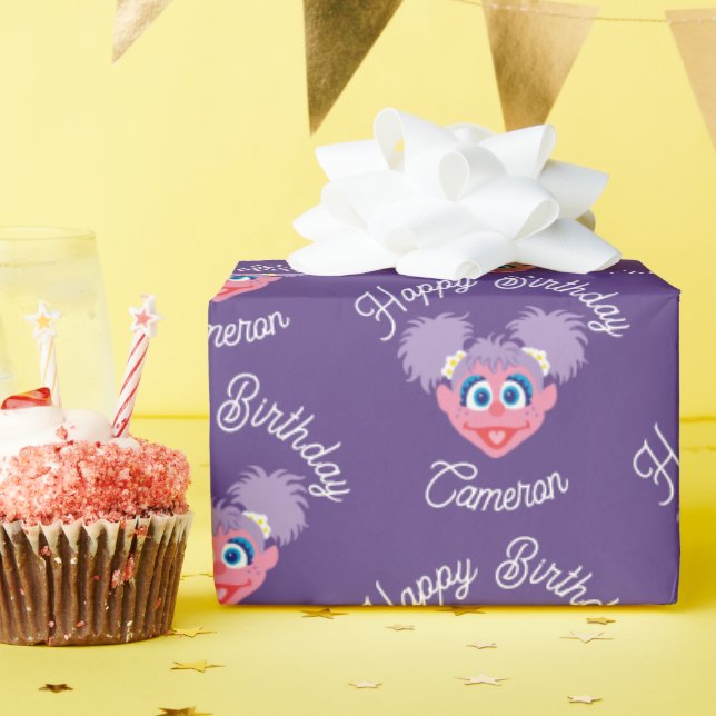 Papier Cadeau Visage d'Abby Cadabby (Fête d'anniversaire)